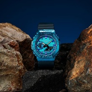 G-SHOCK GM-2100 GM-2140GEM-2A Business Sports Watch Blue Stainless Steel Bezel unisex waterproof wat