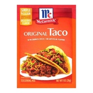 แม็คคอร์มิค ผงปรุงรส ทาโก้ ออริจินัล 28 กรัม - Original Taco Seasoning Mix 28g McCormick® brand