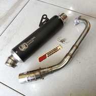 Racingknalpot Original 86 racing exhaust for all automatic motorbikes nmax old/new aerox 155 adv 150