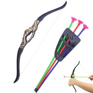 Children Toy Game Archaize Plastic Bow and Sucker Arrow Suit Archery Simulation