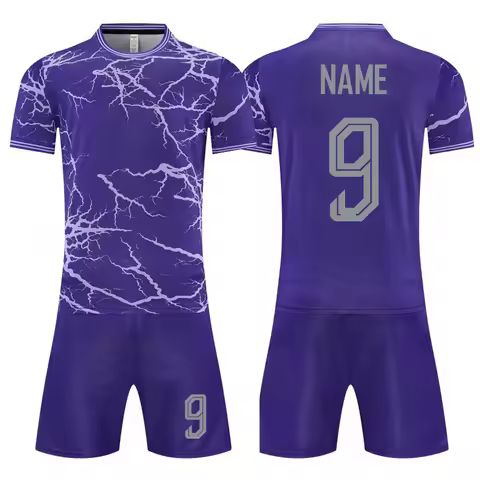 College Students Football Jerseys Tracksuit Men Soccer Uniforms Girls Women Play Ball Sportswear Kit