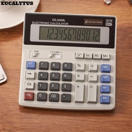 EUCALYTUSS Large Finance  2 Way Power Multifunction School Desktop Calculator