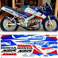 PUTIH Striping nsr 150r/striping honda nsr 150r/striping honda nsr hrc 150r Blue White thailand/stri