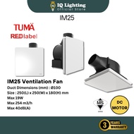 🔥FREE SHIPPING🔥Tuma IM25 DC Motor Ventilator Fan / Ceiling Mounted Exhaust Fan / Kipas Exhaust Silin