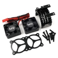YR Alu 540 & 550 Twin Tornado Fans Heat Sink Motor - Black (YA-0643BK)