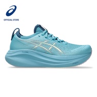 ASICS Women GEL-NIMBUS 27 Running Shoes in Stillwater/Cream