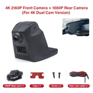 [อุปสรรค์] ติดตั้งได้ง่าย4K HD ในรถยนต์ DVR กล้องติดหน้ารถเครื่องบันทึกวีดีโอสำหรับ BMW X3 X4 F26 X5