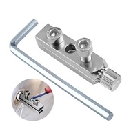 Screw Extractor Tool Universal Angle Valve Tap Thread Extractor Tool Removes Broken Pipe Ends