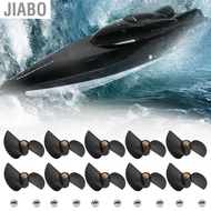 jiabo Underwater Propeller  RC Boat 10pcs Shaft Center Hole Remote Spare Part Kit Prop Model for FT0
