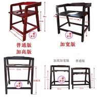 S/💎Toilet Non-Slip Elderly Toilet Stool Reinforced Household Disabled Toilet Chair Toilet Stool Solid Wood 3FHP