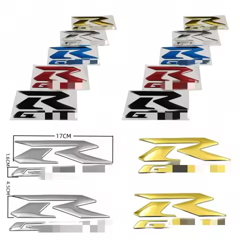 3D For GSX 250 400 600 750 1000 1300 K1 K2 K3 K4 K5 K6 K7 K8 K9 Motorcycle decoration decals logo St