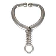 Cattle Ring Stainless Steel Punch-Free Spring Bull Holder Cattle Nose Ring Cattle Nasal Splint Cattl