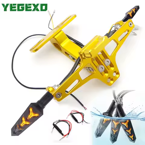 For YAMAHA BWS 100 VMAX 1200 PW 80 XJ600 R1 2014 MT 15 XVS 950 Motorcycle License Plate Holder Motor