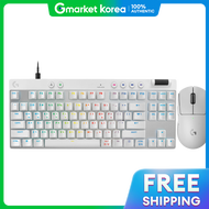 ชดคยบอรดและเมาสเกมมง Logitech G Pro X Superlight สขาว + TKL Rapid สขาว