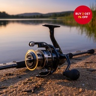 Saltwater Fishing Reel HD1000-7000 EVA Metal with 10kg Max Drag  Reel Pancing Air Laut HD1000-7000 E