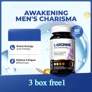 ［buy 3 free 1］ L-arginine Capsules  L-citruline Zinc Men's Supplement Promote Sperm Health suismeraE