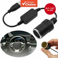 New 1pc 5V 2A USB to 12V Cigarette Lighter Socket Adapter, USB Male to Female Converter for Car Elec