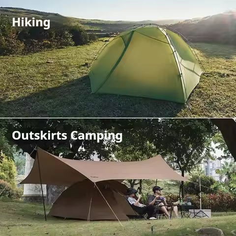 3F UL GEAR Taiji 3 Camping Tent Waterproof Tent 2024 New Ultralight 3/4 Season Tent 15D Silnylon for