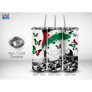 Palestine Butterfly Tumbler 20oz