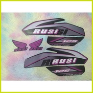 ∩ ∈ ∠ └ RUSI 125 NEW VERSION DECALS