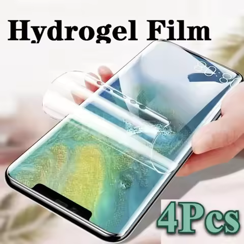 4Pcs Water Gel Protective Film for ASUS ROG Phone 9 8 7 6 Pro Hydrogel Soft Film Full Cover for ASUS