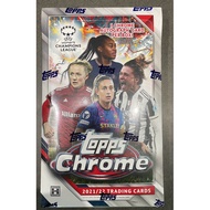 Topps Champions League Chrome Women Soccer Card Box 2021 / 22