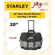 STANLEY 20" Open Mouth Wheeled Tool Bag / STANLEY 93-328 20" Open Mouth Wheeled Tool Bag