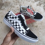 vans old skool checkerboard black white sneakers unisex classic