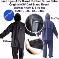 Original ASV grade A Rubber Raincoat - Black or Navy, Axio 663 L