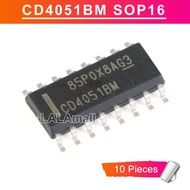 10pcs CD4051BM SOP16 CD4051BM96 SOP-16 CD4051 SOP SMD Multiplexer Demultiplexer Chip IC new original