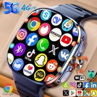 3GB+32GB RAM 5G/4G Android 9.0 Smart Watch 2.4 inch AMOLED 2100mah Battery 900W Camera GPS WIFI Goog