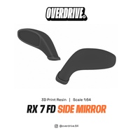 RX 7 FD OEM Side Mirror - Hotwheels Miniscale 1/64 Mirror