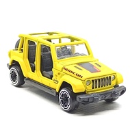 Majorette Jeep Wrangler 4XE Yellow Scale 1/64 (8 cm) No Package
