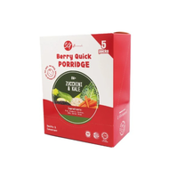 SG HOMEMADE BERRY QUICK PORRIDGE IN 3 MINUTES (VALUE 10G x 5 PKS) / HALAL CERTIFICATE / BABY INSTANT