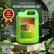 Thuốc trừ cỏ KHAI HOANG Q7 (Can 4.5 LÍT) - Glufosinate 150g/l BMC Trừ cỏ chỉ mần trầu thài lài