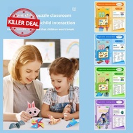 Children's Fun Handmade Origami Book 3d Baby Color Production Paper-cut Toys Educational L6z7