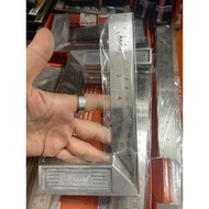 ASAKI Japan  TEBAL / THICK STAINLESS STEEL L Square Angle Ruler Pembaris Sesiku L pembaris 90 degree