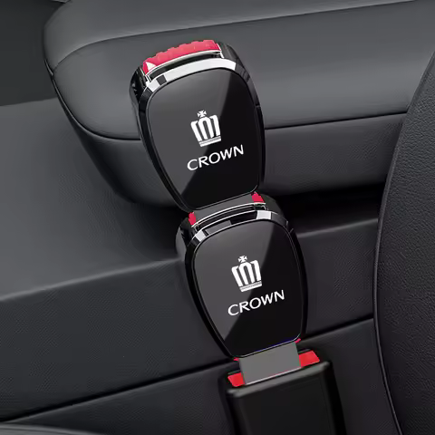 Car Seat Belt Clip Extender Safety Seatbelt Lock Buckle Accessories For Toyota Crown Cruiser Prius T