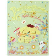 *Japan* Sanrio Pompin A4 Open Open Clear File (Sequins)