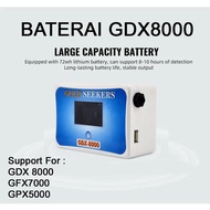 Baterai Metal Detector GDX 8000 Gold Seeker Detektor Battery Bisa untuk GFX 7000, GDX-8000, GPX 5000