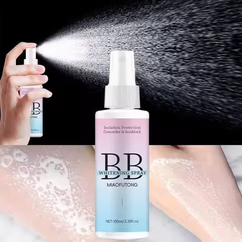 20ml/100ml BB Whitening Spray Skin Brightening Moisturizing BB Cream Face Foundation Nourishing Skin