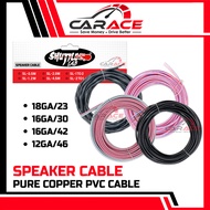 SHUTTLE LAB Copper Speaker Cable | Car Audio Speaker Cable Copper Wire AWG18 AWG16 | Speaker Wire Ca