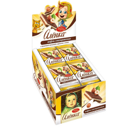 Original Alenka Hazelnut Flavor Wafer Biscuits 20g*5pcs Crispy Delicious Russian Production Snacks/H