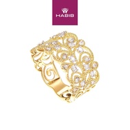 HABIB Diamond Ring in 375/9K Yellow Gold 259720121(YG)