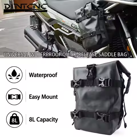 For ZONTES 368G 703T 703F Motorcycle Frame Crash Waterproof Bags Bumper Repair Tool Placement Bag 70