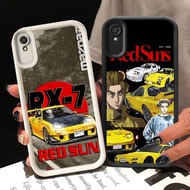 A-39 Initial D Case for Xiaomi Redmi A2 POCO 9T 9A M3 Note 8 A1 Black White
