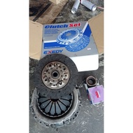 Mitsubishi canter fuso Engine model: 4D34 - 2AT5 Second hand (used) EXEDY CLUTCH KIT SET