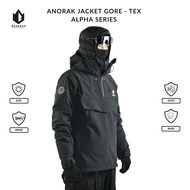 BOGABOO ANORAK JACKET GORETEX 3 LAYER WATERPROOF Pria Wanita - JAKET GUNUNG Gorpcore
