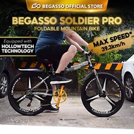 [🇸🇬 OFFICIAL STORE] LITEPRO HOLLOWTECH BEGASSO SOLDIERS PRO SERIES 24IN 26IN FOLDABLE MOUNTAIN BIKE