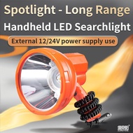 ไฟฉายซีนอนขนาดใหญ่50W/100W ไฟฉาย LED สปอตไลท์สำหรับงานหนักไฟฉายแรงบิดสูงไฟฉายแรงสูงไฟฉายกำลังไฟค้นหา